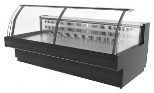 ВИТРИНА ХОЛОДИЛЬНАЯ LIDA MIDI-2 S (ВНЕШНИЙ УГОЛ, 1450Х1450Х1250 ММ, ВЫНОСНОЙ АГРЕГАТ)