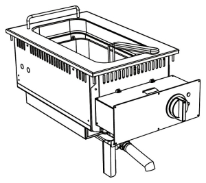 ФРИТЮРНИЦА ВСТРАИВАЕМАЯ APACH CHEF LINE SLDI7FRIE4S15