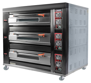 ПЕЧЬ ХЛЕБОПЕКАРНАЯ MIRATEK BK-39E + КАМЕННЫЙ ПОД (3 ЯРУСА) + ПАРОУВЛАЖНЕНИЕ