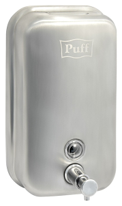 ДОЗАТОР ЖИДКОГО МЫЛА PUFF 8615M АНТИВАНДАЛЬНЫЙ МАТОВЫЙ, 1 Л