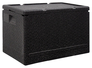 ТЕРМОКОНТЕЙНЕР TERMOBOX STP PRO N 6440P 60 Л 600Х400Х400 ММ (ПОЛИПРОПИЛЕН) ЧЕРНЫЙ