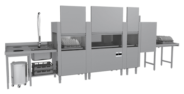 МАШИНА ПОСУДОМОЕЧНАЯ КОНВЕЙЕРНАЯ APACH CHEF LINE LTPT270 PWMR 2YWXSK12
