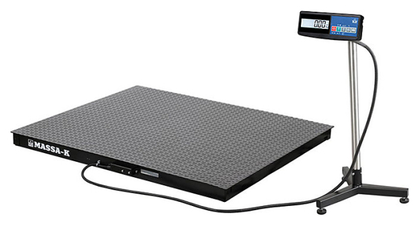ВЕСЫ НАПОЛЬНЫЕ МАССА-К 4D-PM-10/10-1000-A